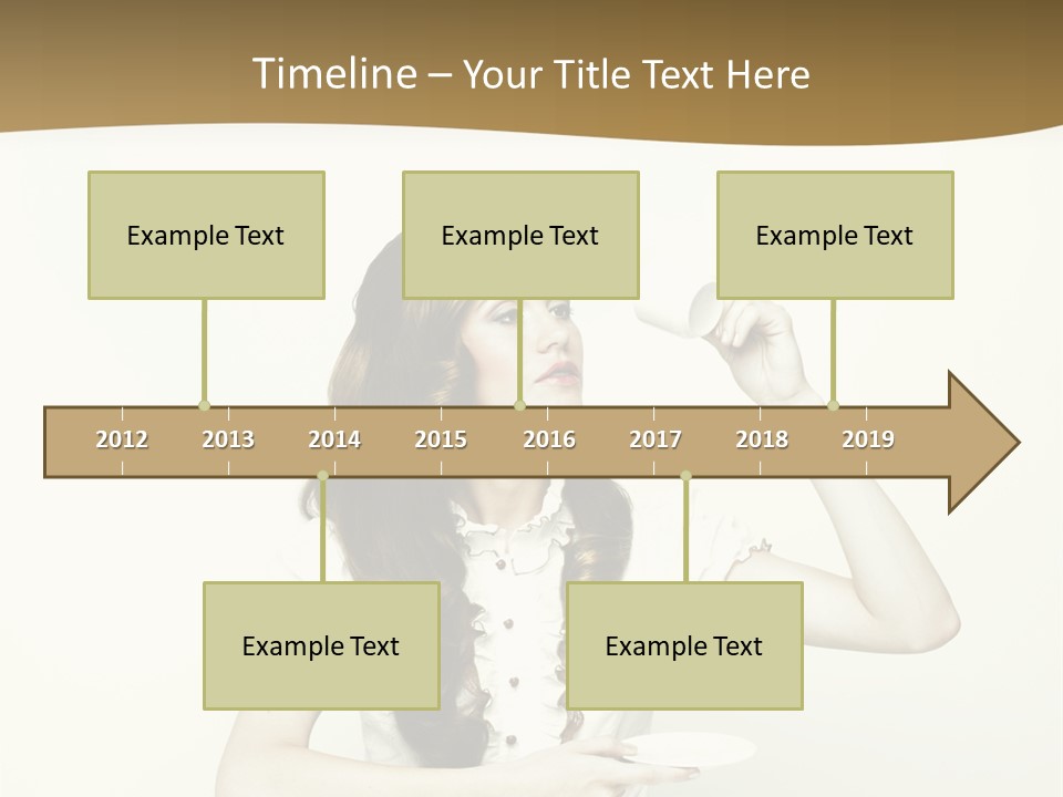 Sexy Posing Art PowerPoint Template