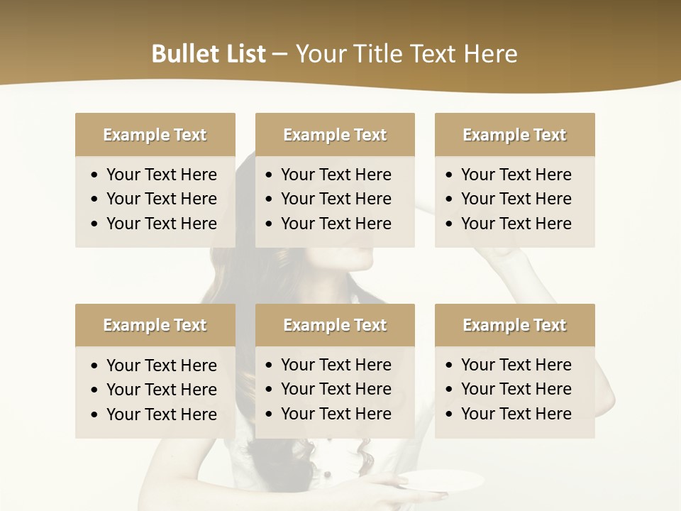 Sexy Posing Art PowerPoint Template