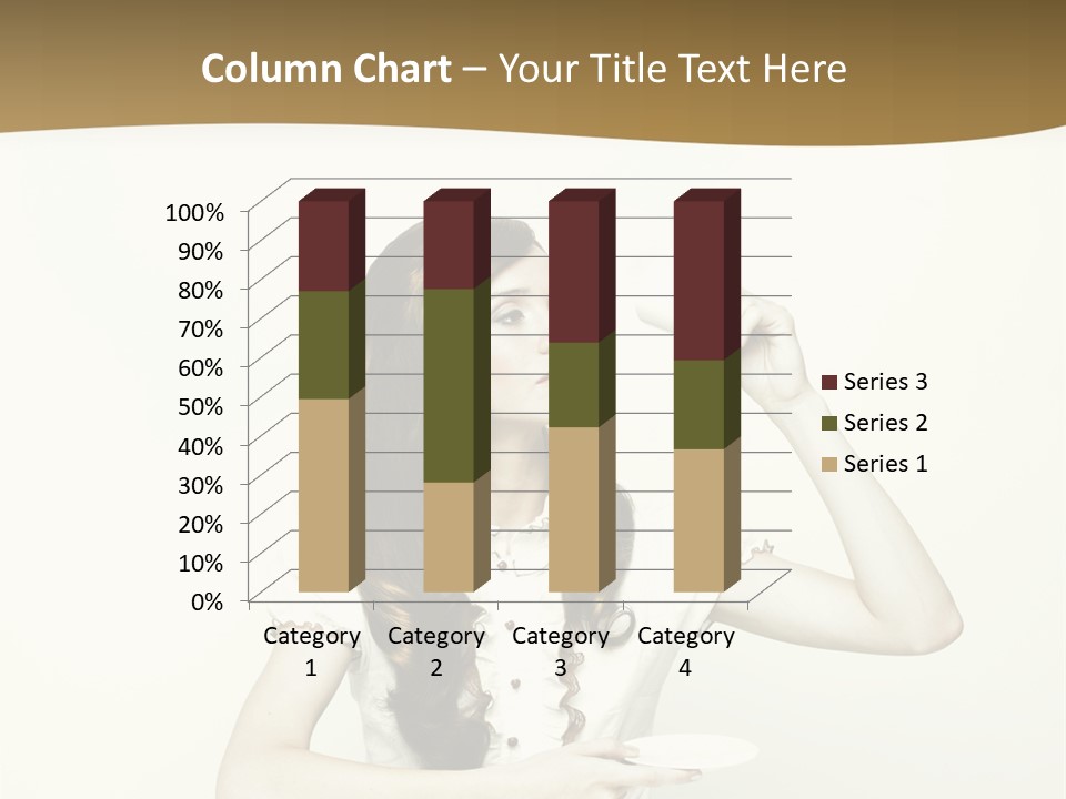 Sexy Posing Art PowerPoint Template