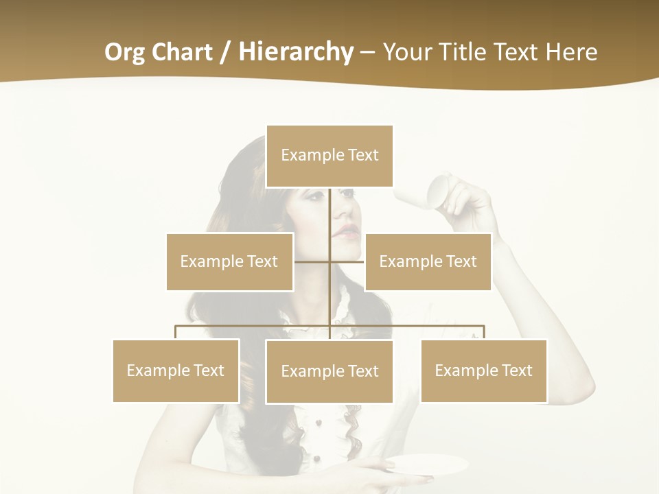 Sexy Posing Art PowerPoint Template