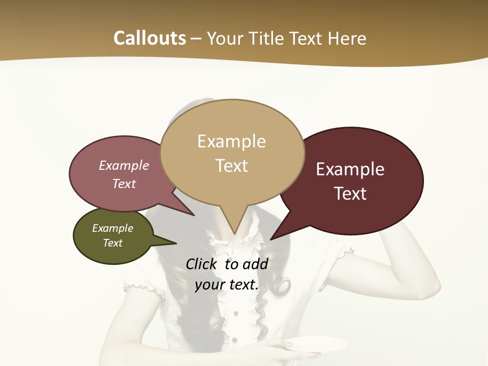 Sexy Posing Art PowerPoint Template