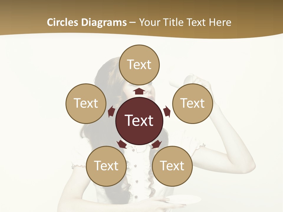 Sexy Posing Art PowerPoint Template