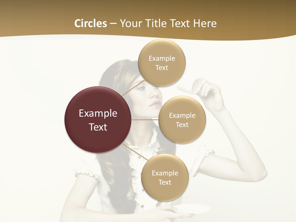 Sexy Posing Art PowerPoint Template