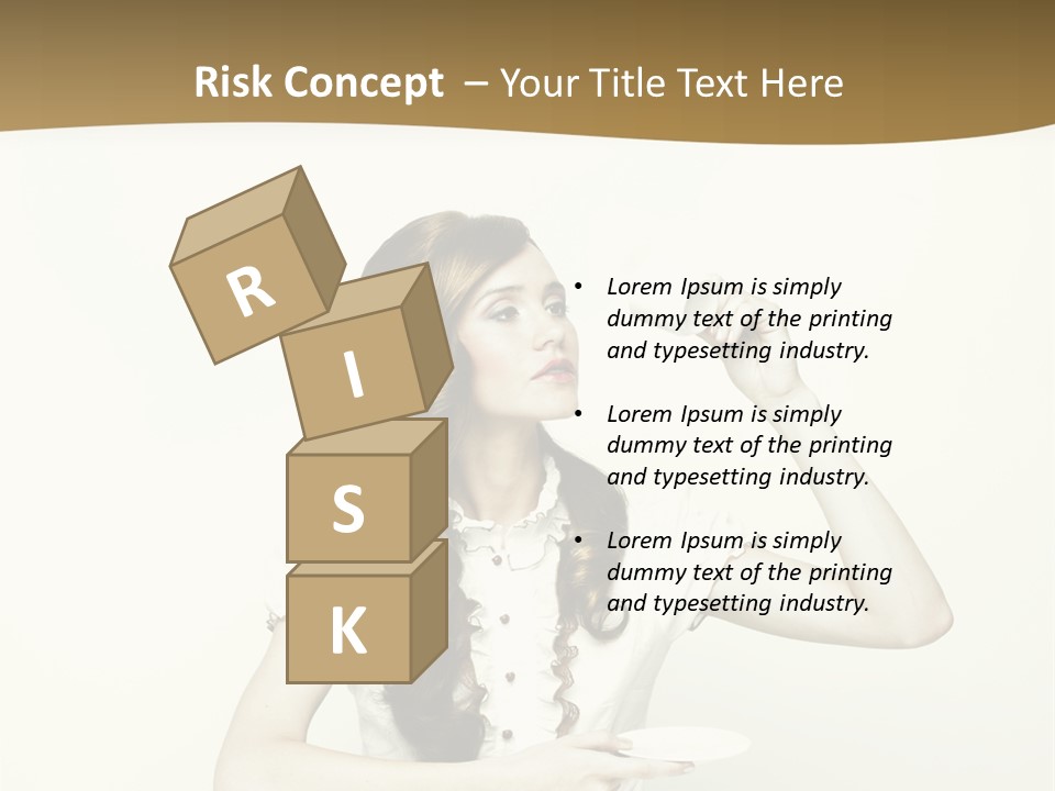 Sexy Posing Art PowerPoint Template