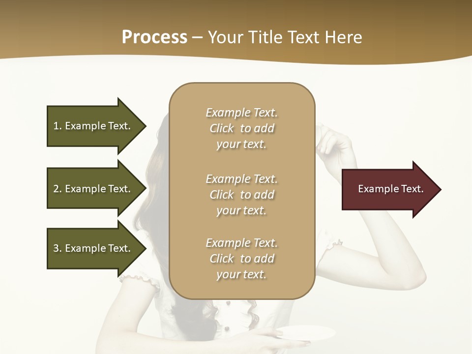 Sexy Posing Art PowerPoint Template