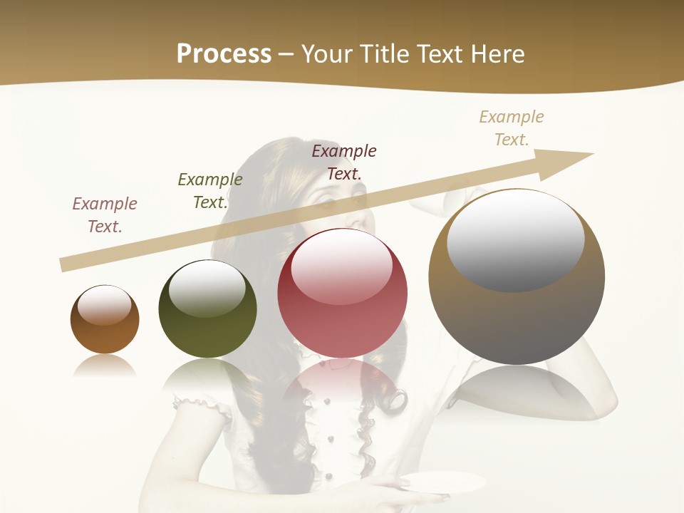 Sexy Posing Art PowerPoint Template