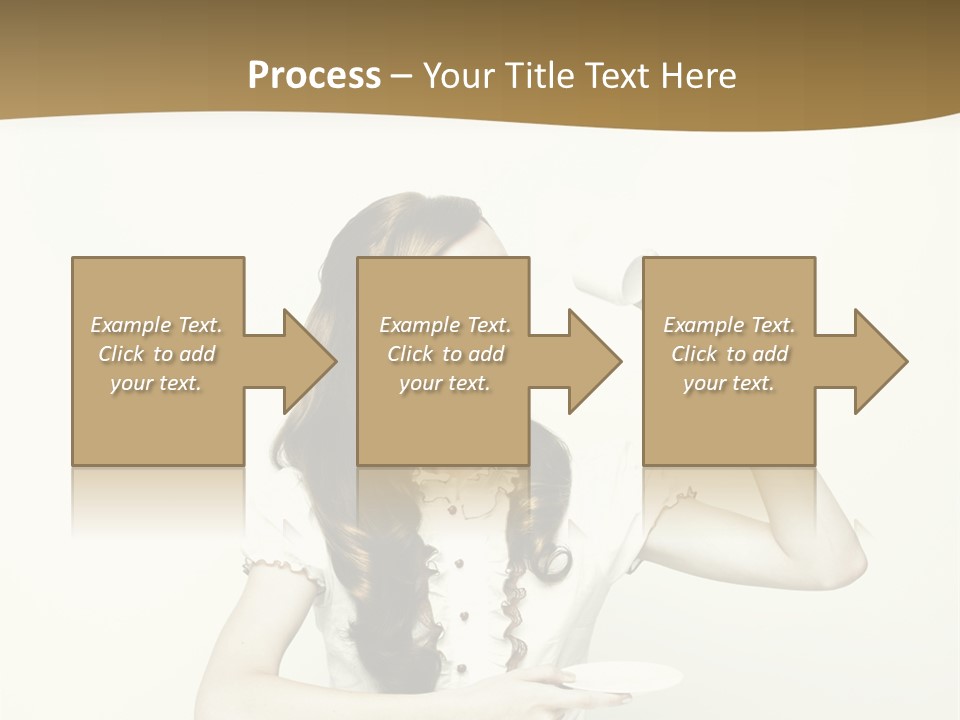 Sexy Posing Art PowerPoint Template