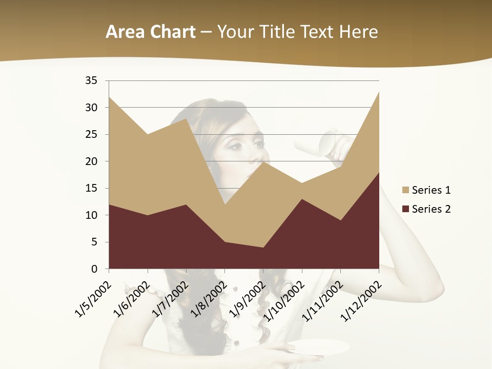 Sexy Posing Art PowerPoint Template