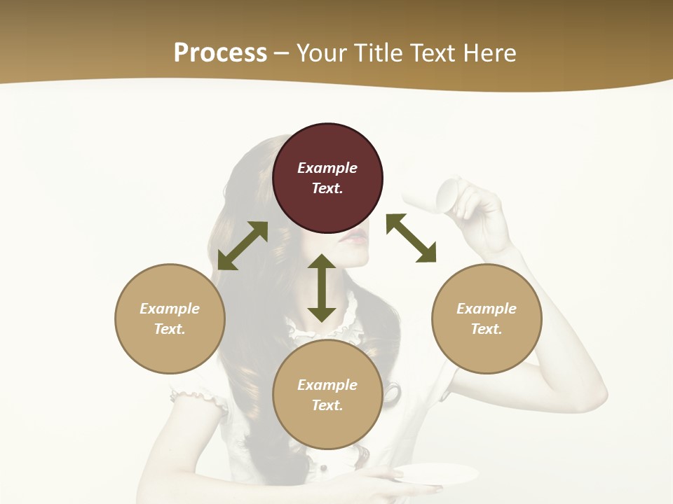 Sexy Posing Art PowerPoint Template