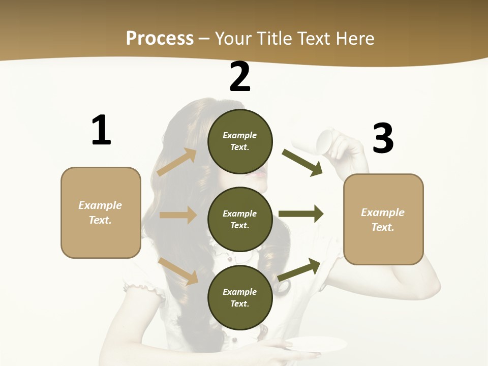 Sexy Posing Art PowerPoint Template