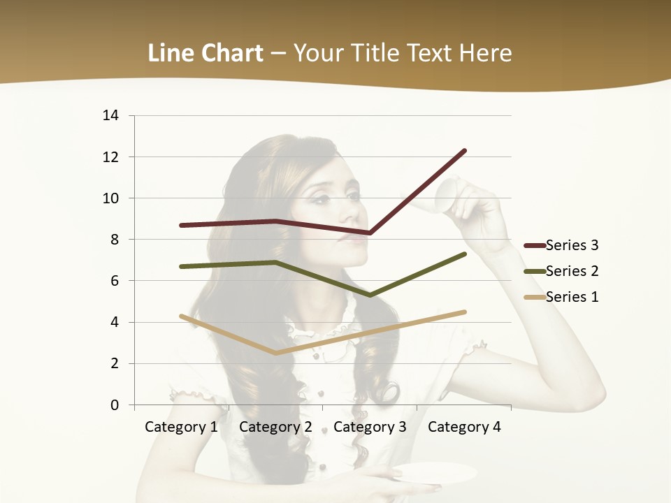 Sexy Posing Art PowerPoint Template