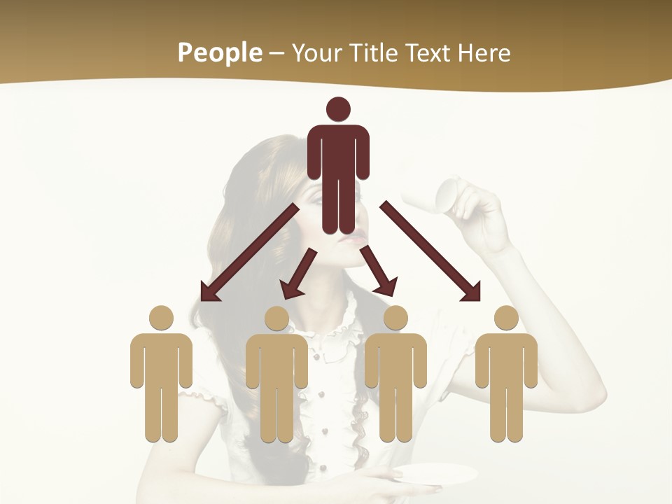 Sexy Posing Art PowerPoint Template