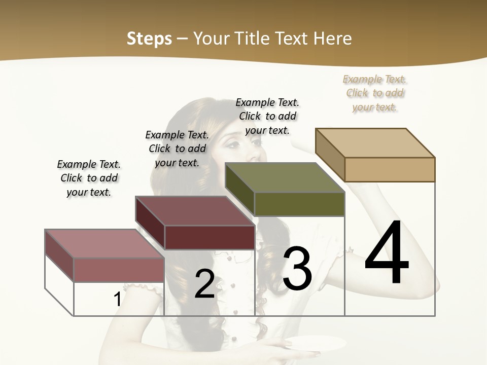 Sexy Posing Art PowerPoint Template