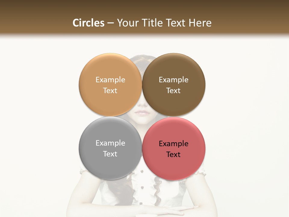 Femininity Vintage Flavor PowerPoint Template