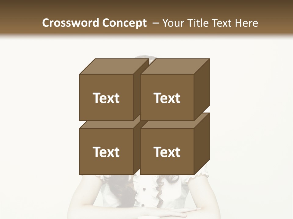 Femininity Vintage Flavor PowerPoint Template