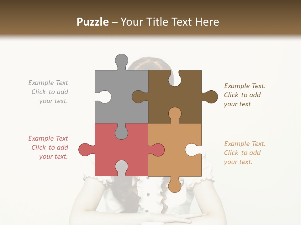 Femininity Vintage Flavor PowerPoint Template