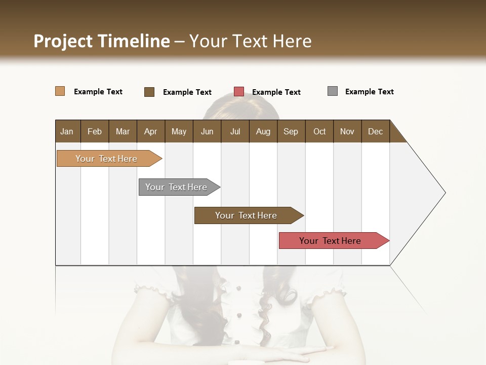 Femininity Vintage Flavor PowerPoint Template