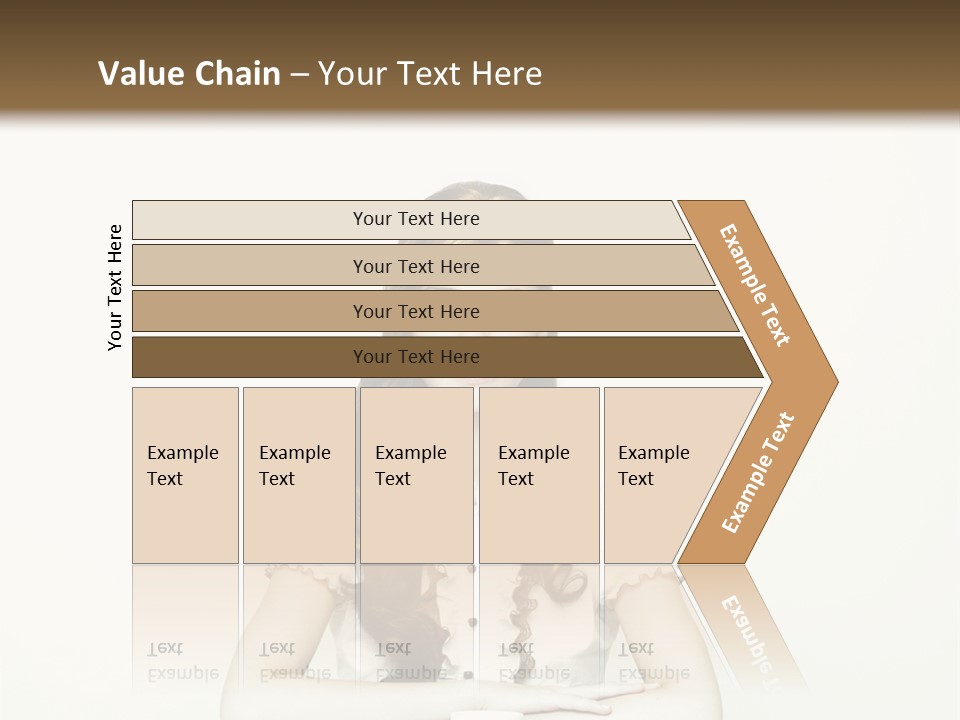 Femininity Vintage Flavor PowerPoint Template