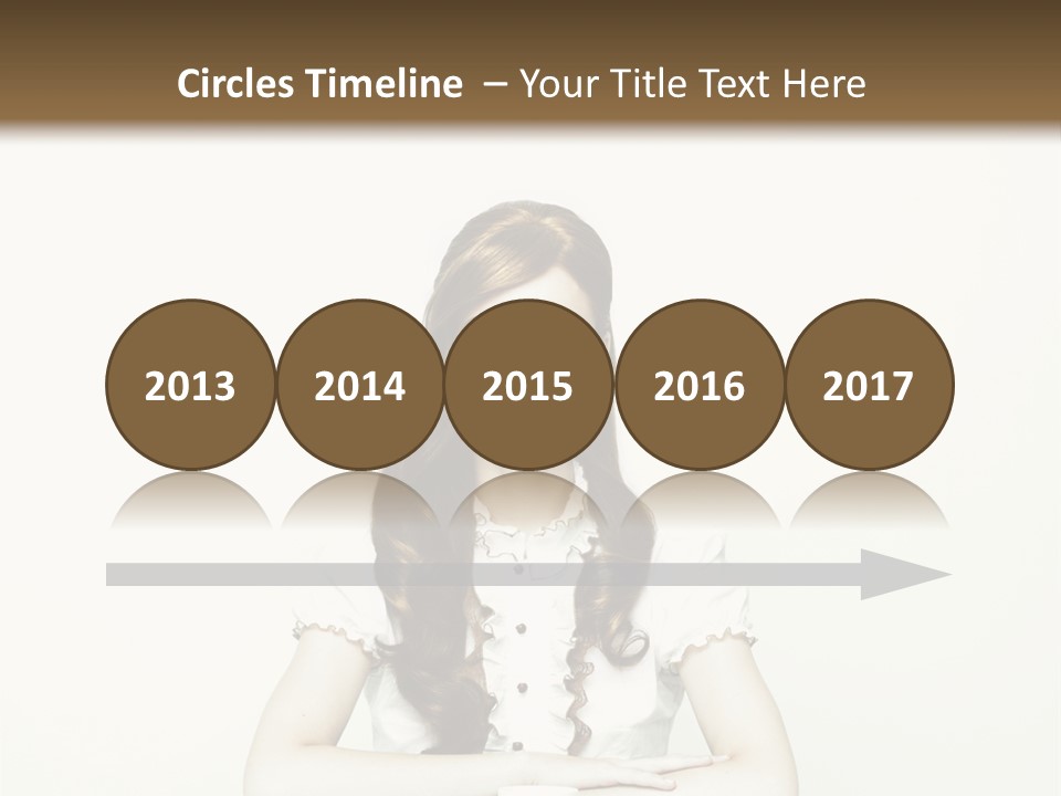 Femininity Vintage Flavor PowerPoint Template