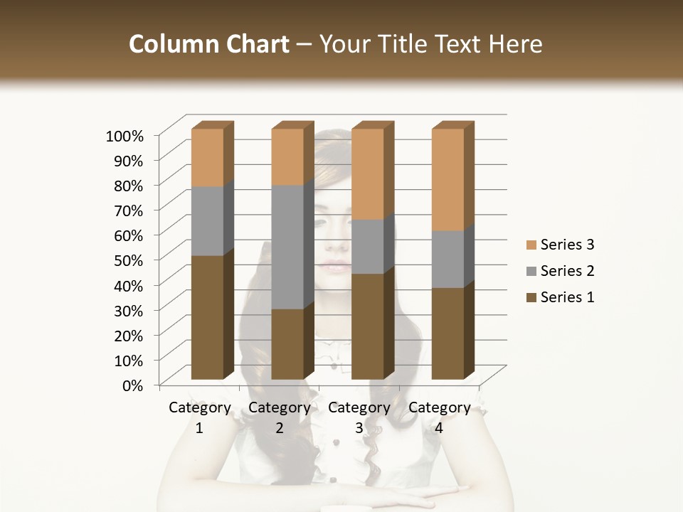 Femininity Vintage Flavor PowerPoint Template