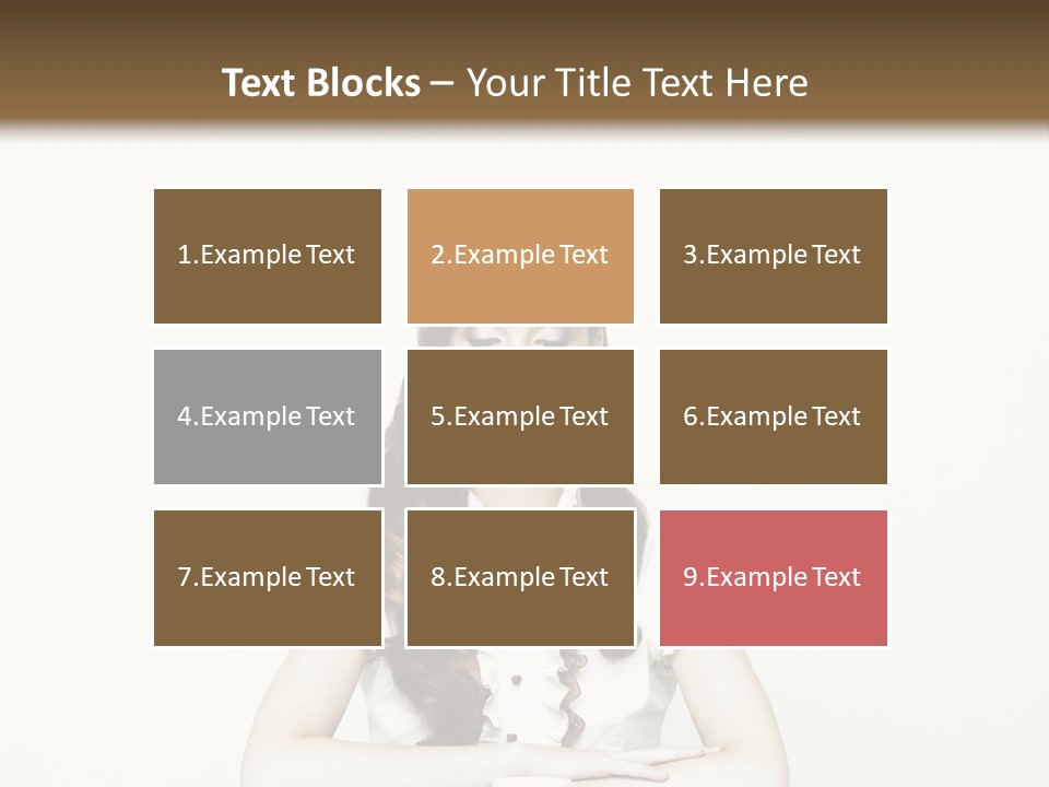 Femininity Vintage Flavor PowerPoint Template