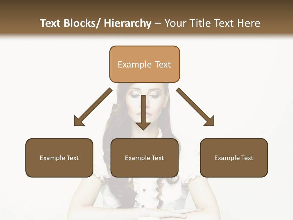 Femininity Vintage Flavor PowerPoint Template