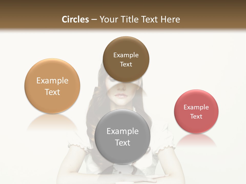 Femininity Vintage Flavor PowerPoint Template