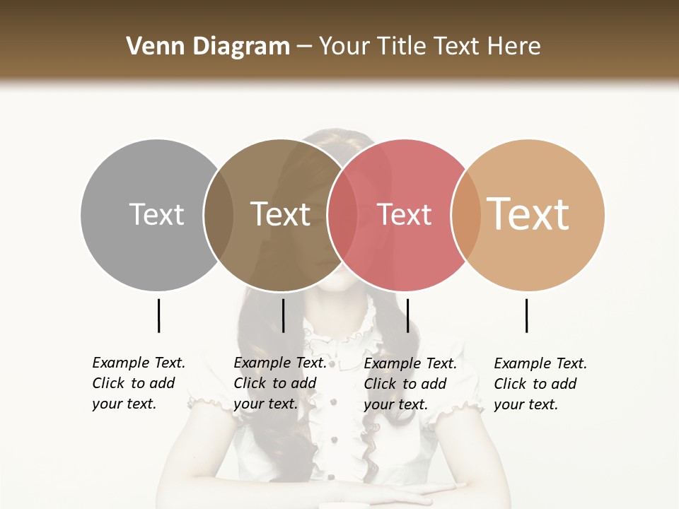 Femininity Vintage Flavor PowerPoint Template