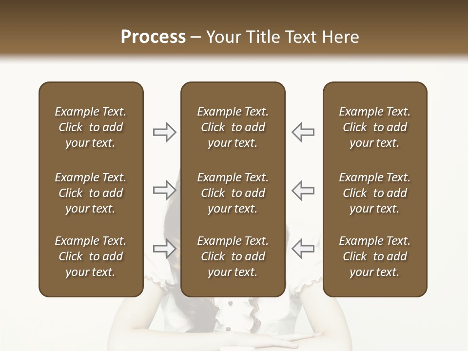 Femininity Vintage Flavor PowerPoint Template