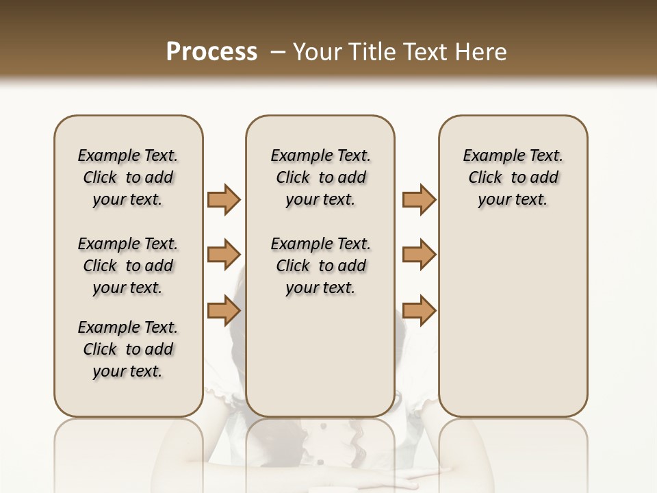 Femininity Vintage Flavor PowerPoint Template