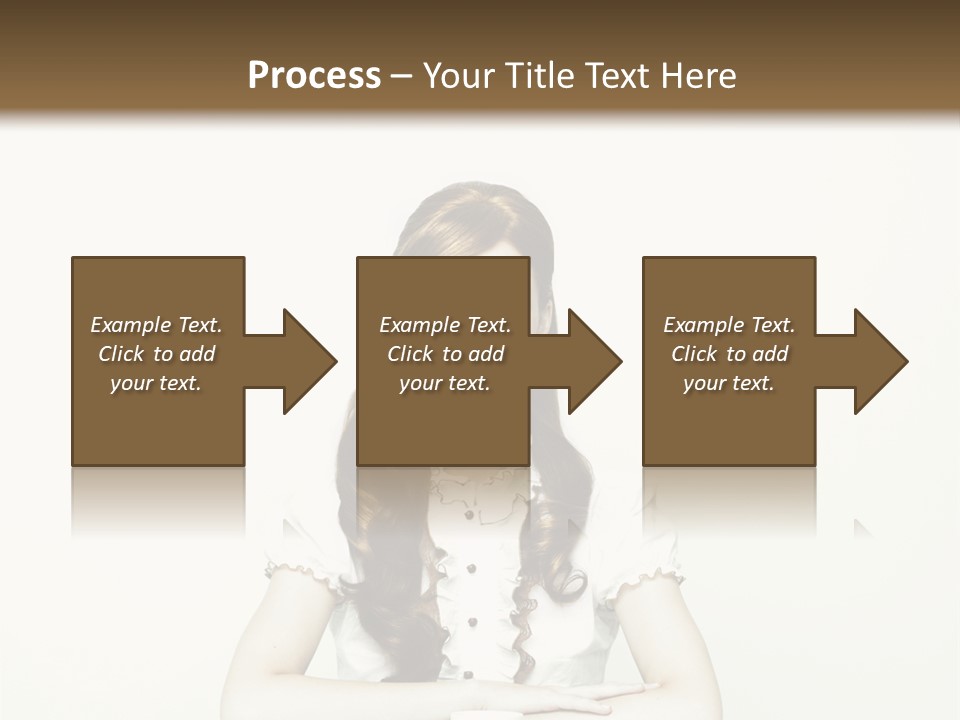 Femininity Vintage Flavor PowerPoint Template