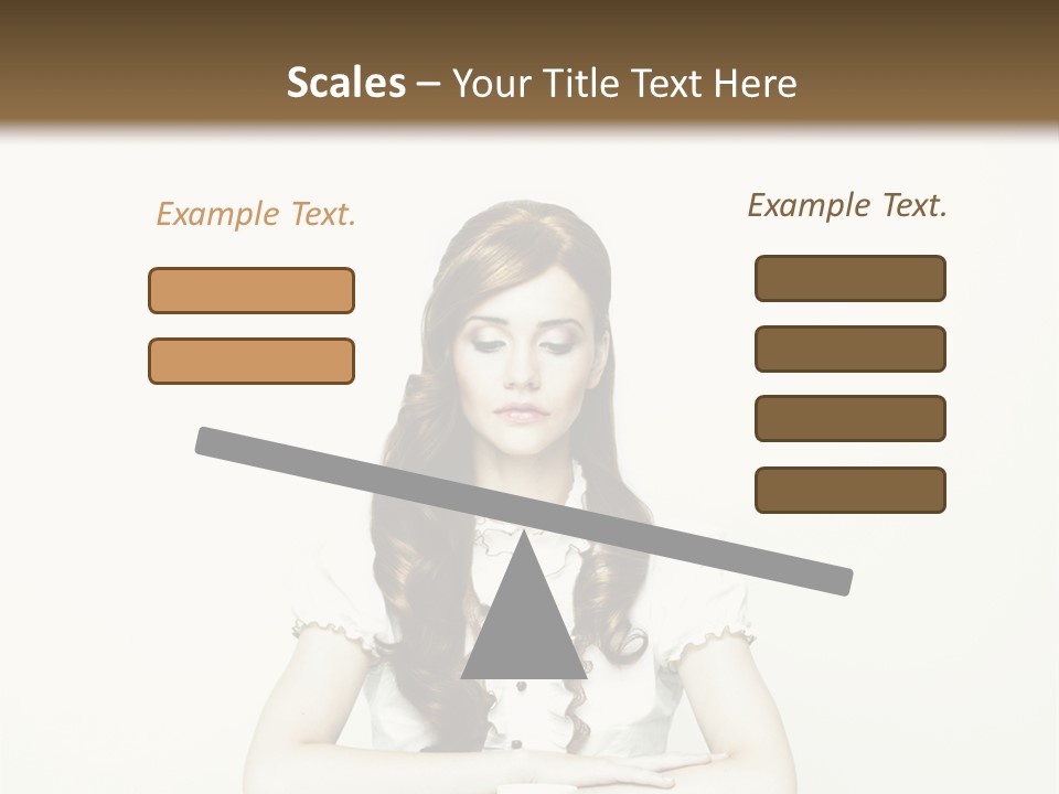 Femininity Vintage Flavor PowerPoint Template