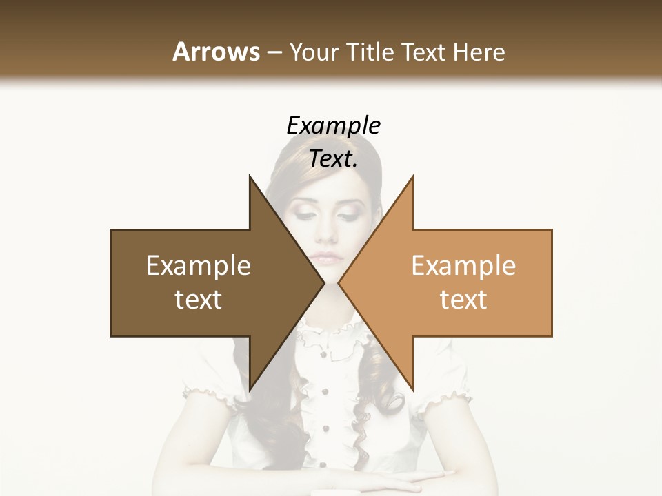 Femininity Vintage Flavor PowerPoint Template