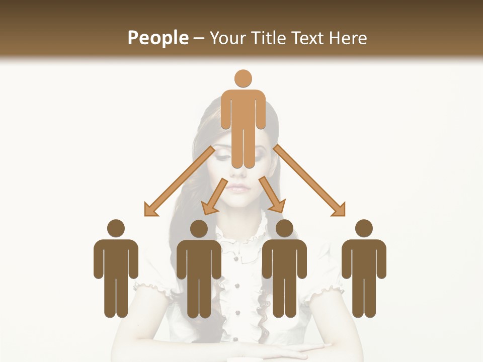 Femininity Vintage Flavor PowerPoint Template