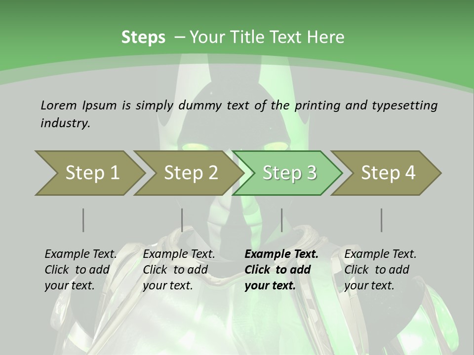 Object People Beautiful PowerPoint Template