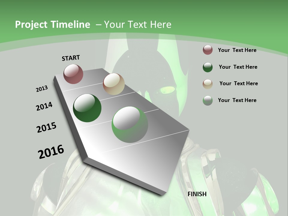 Object People Beautiful PowerPoint Template