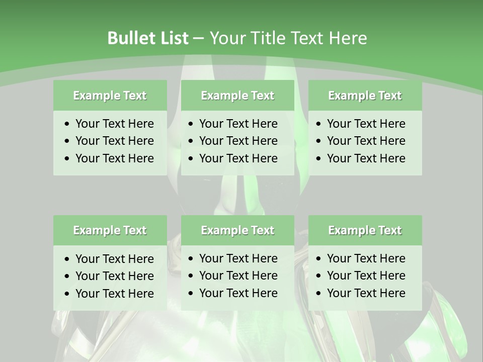 Object People Beautiful PowerPoint Template