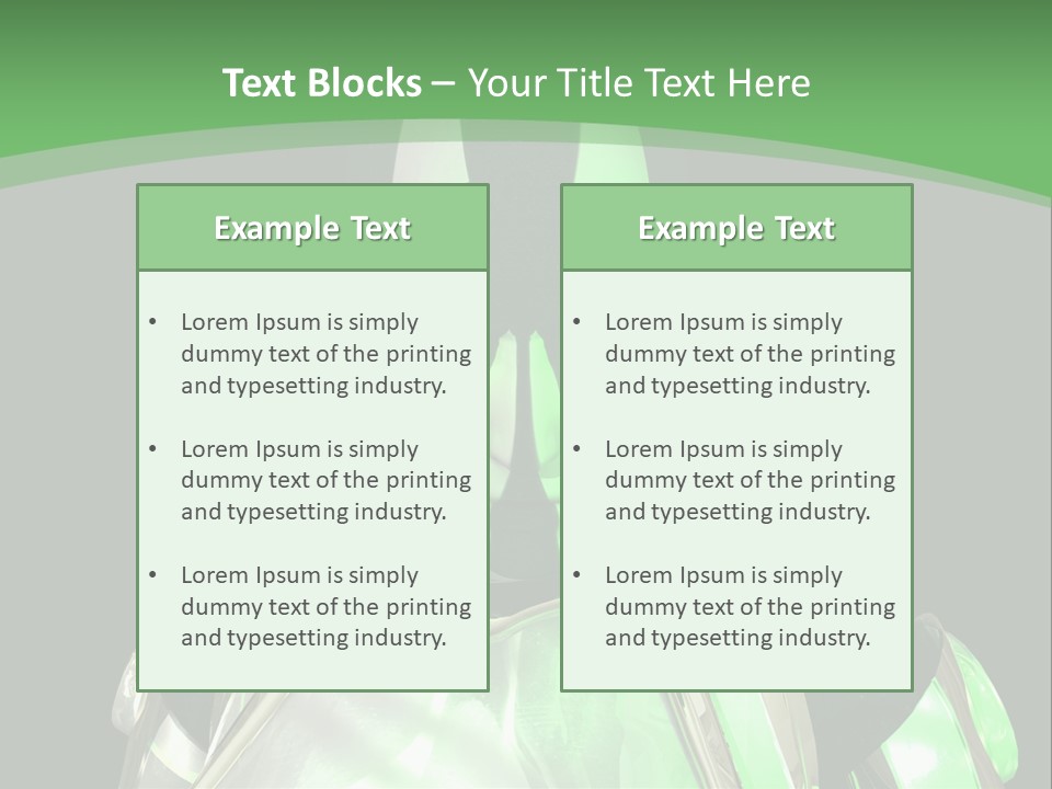 Object People Beautiful PowerPoint Template