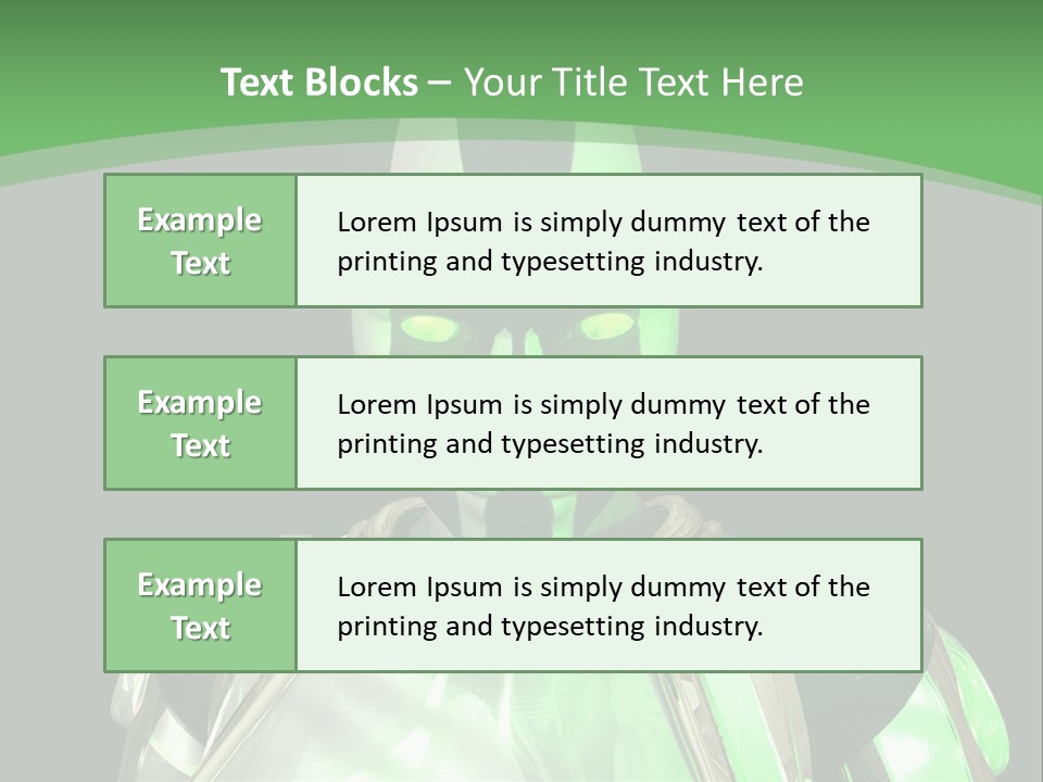 Object People Beautiful PowerPoint Template