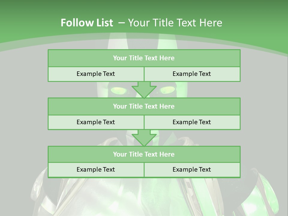 Object People Beautiful PowerPoint Template