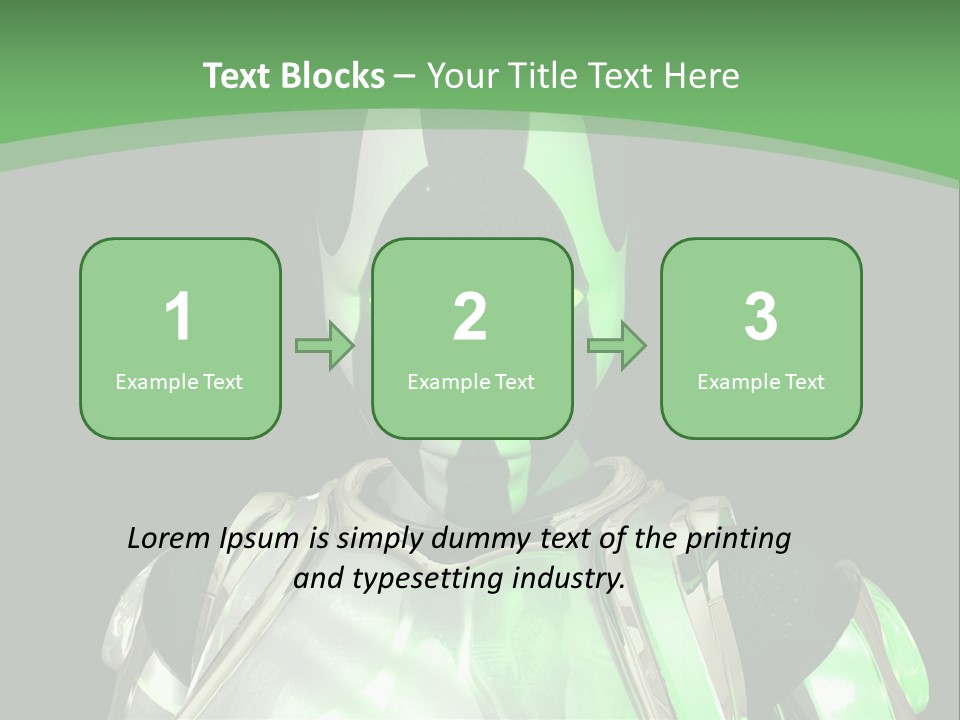 Object People Beautiful PowerPoint Template