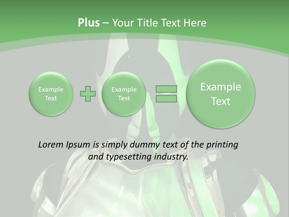 Object People Beautiful PowerPoint Template