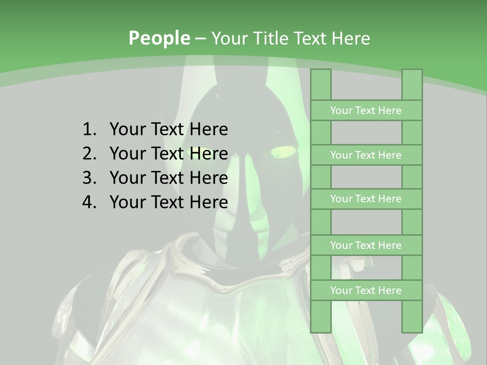 Object People Beautiful PowerPoint Template