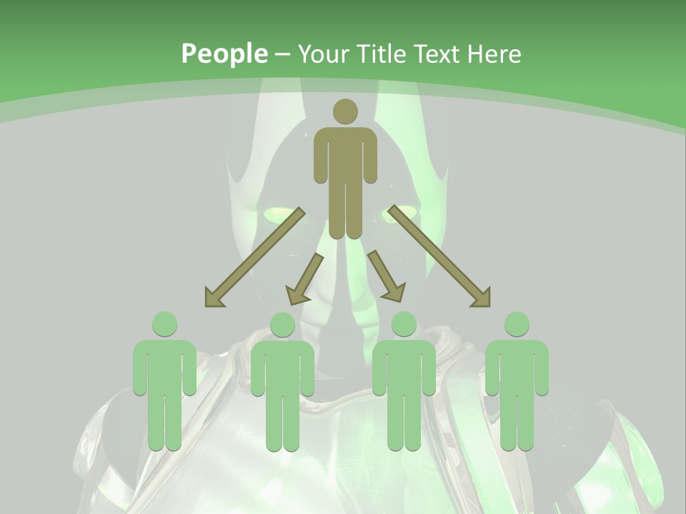 Object People Beautiful PowerPoint Template