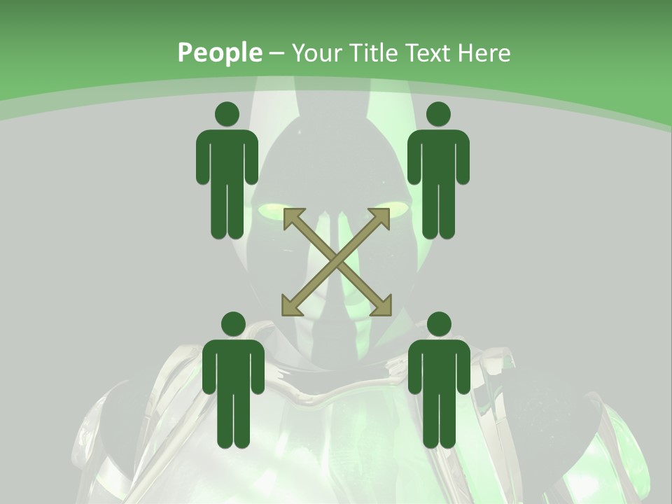 Object People Beautiful PowerPoint Template