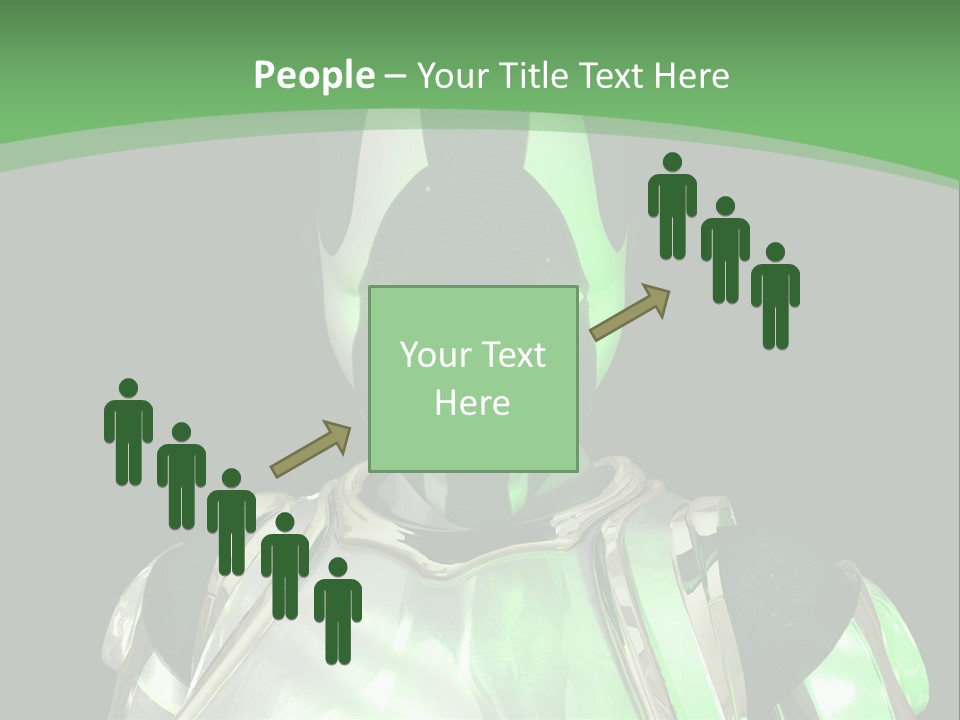 Object People Beautiful PowerPoint Template