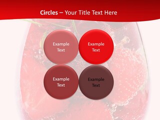 Closeup Bubble Ripple PowerPoint Template