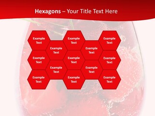 Closeup Bubble Ripple PowerPoint Template