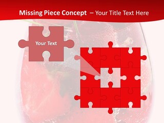 Closeup Bubble Ripple PowerPoint Template