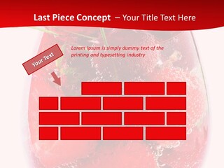 Closeup Bubble Ripple PowerPoint Template